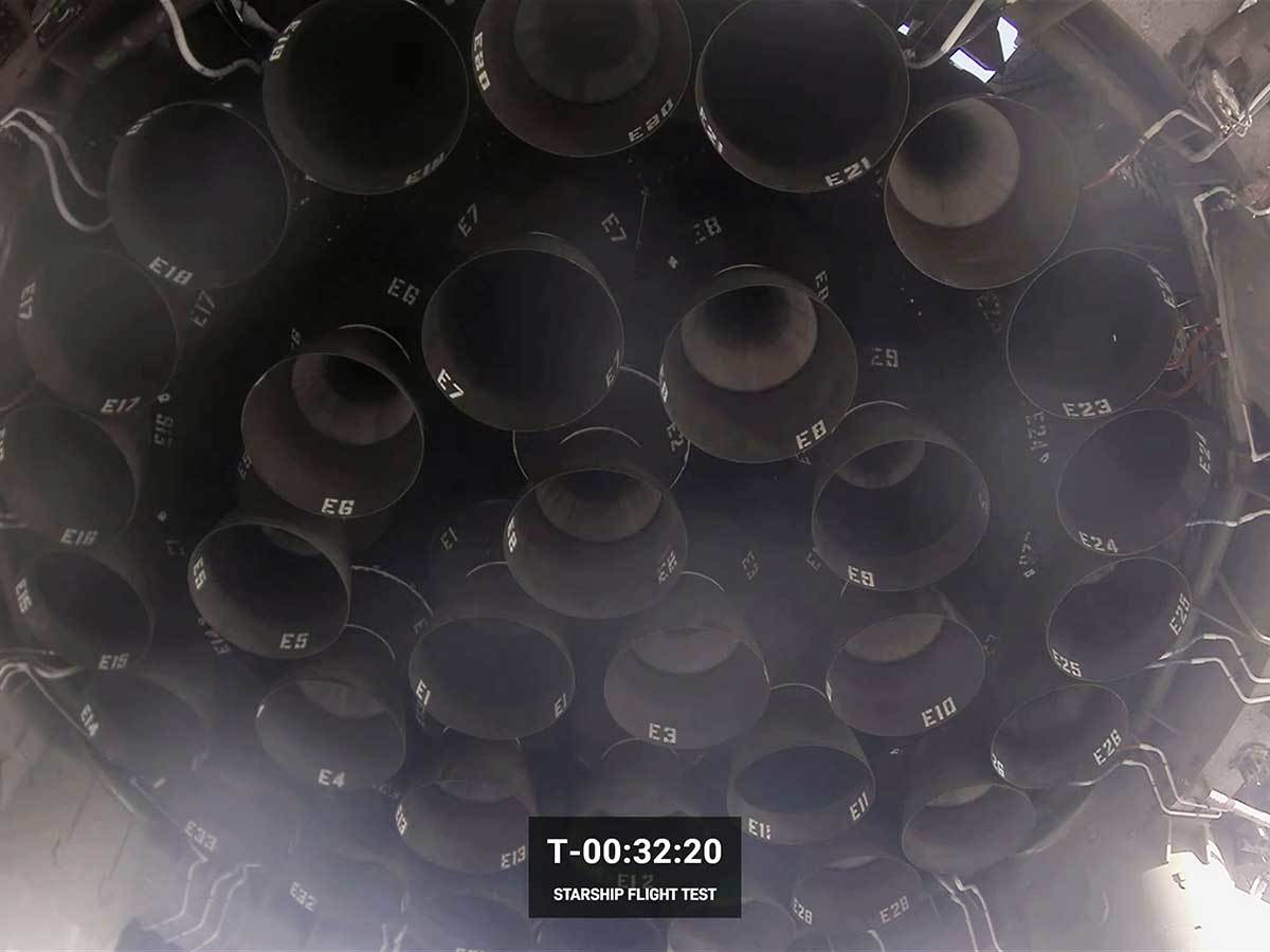  Starship neuspešno lansiranje 5.jpg - YouTube / SpaceX 