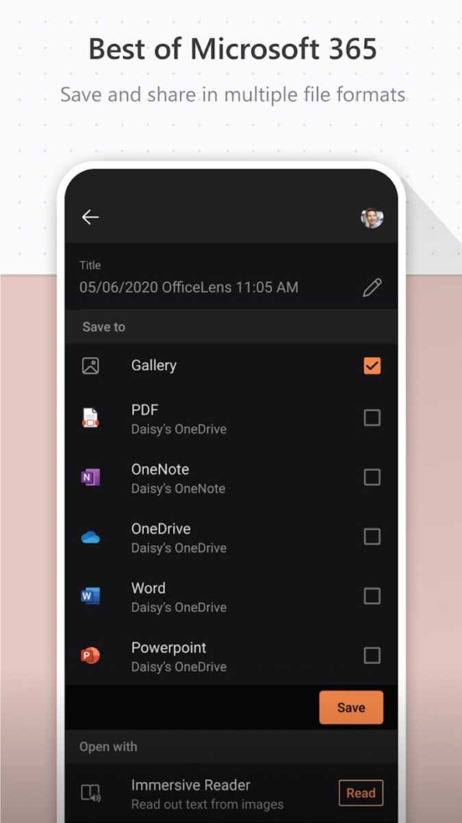  Microsoft Lens 5.jpeg - Google Play / Microsoft Corporation 
