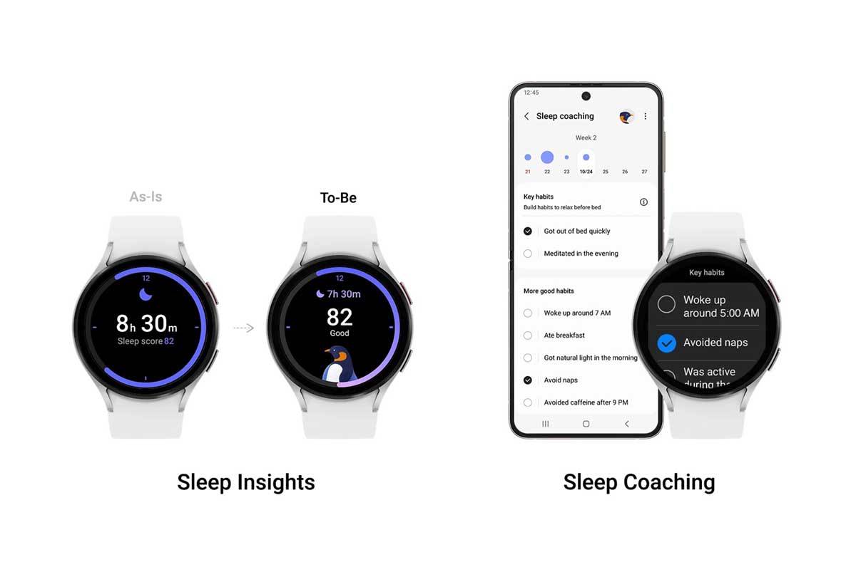  One UI 5 Watch spavanje 