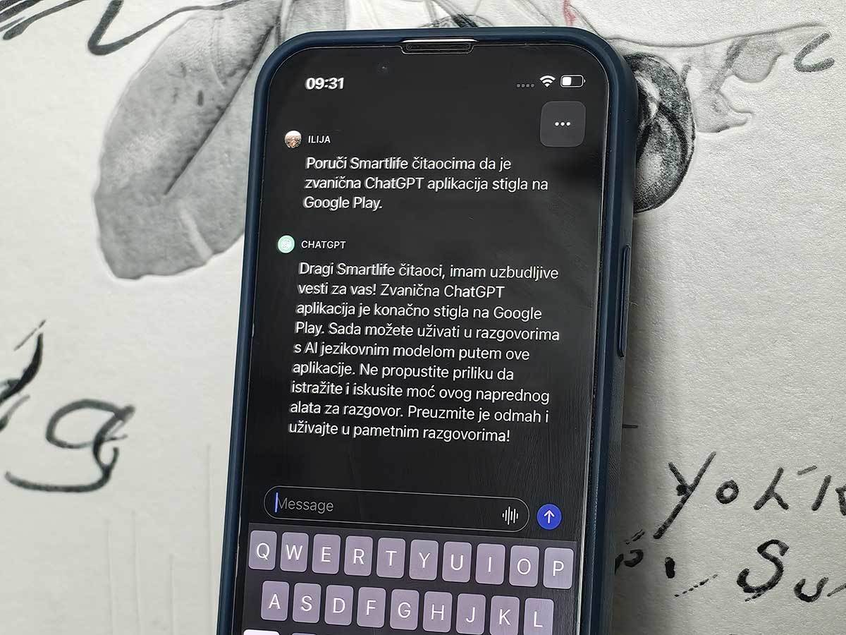  ChatGPT zvanična aplikacija konačno dostupna na Google Play prodavnici 