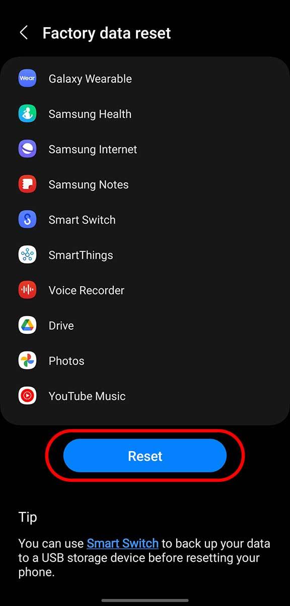  Samsung vraćanje na fabrička podešavanja 4.jpg - Smartlife 