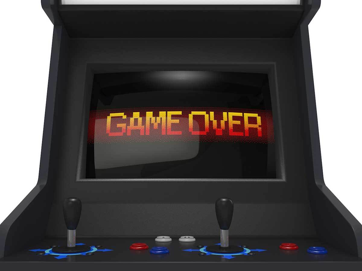 Game over ekran Game over ekran