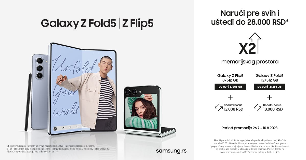  Galaxy Z Flip 5 i Z Fold 5 preorder 