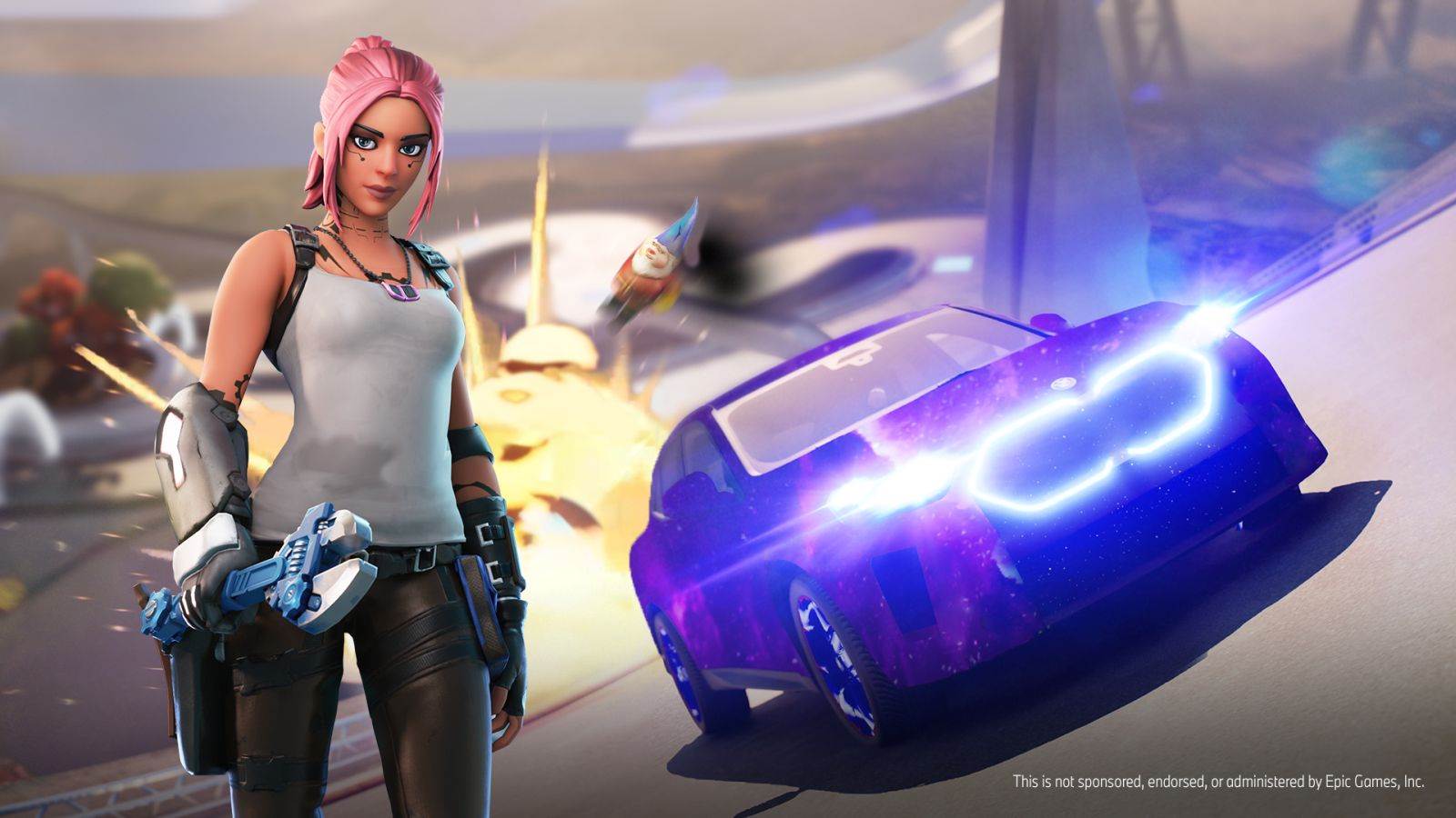  BMW iX2, Fortnite - BMW 