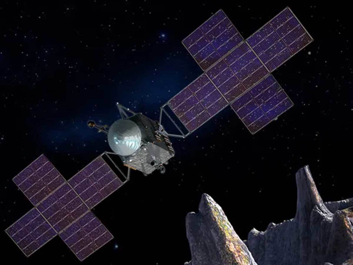  Psyche misija metalni asteroid - NASA / JPL-Caltech / ASU 