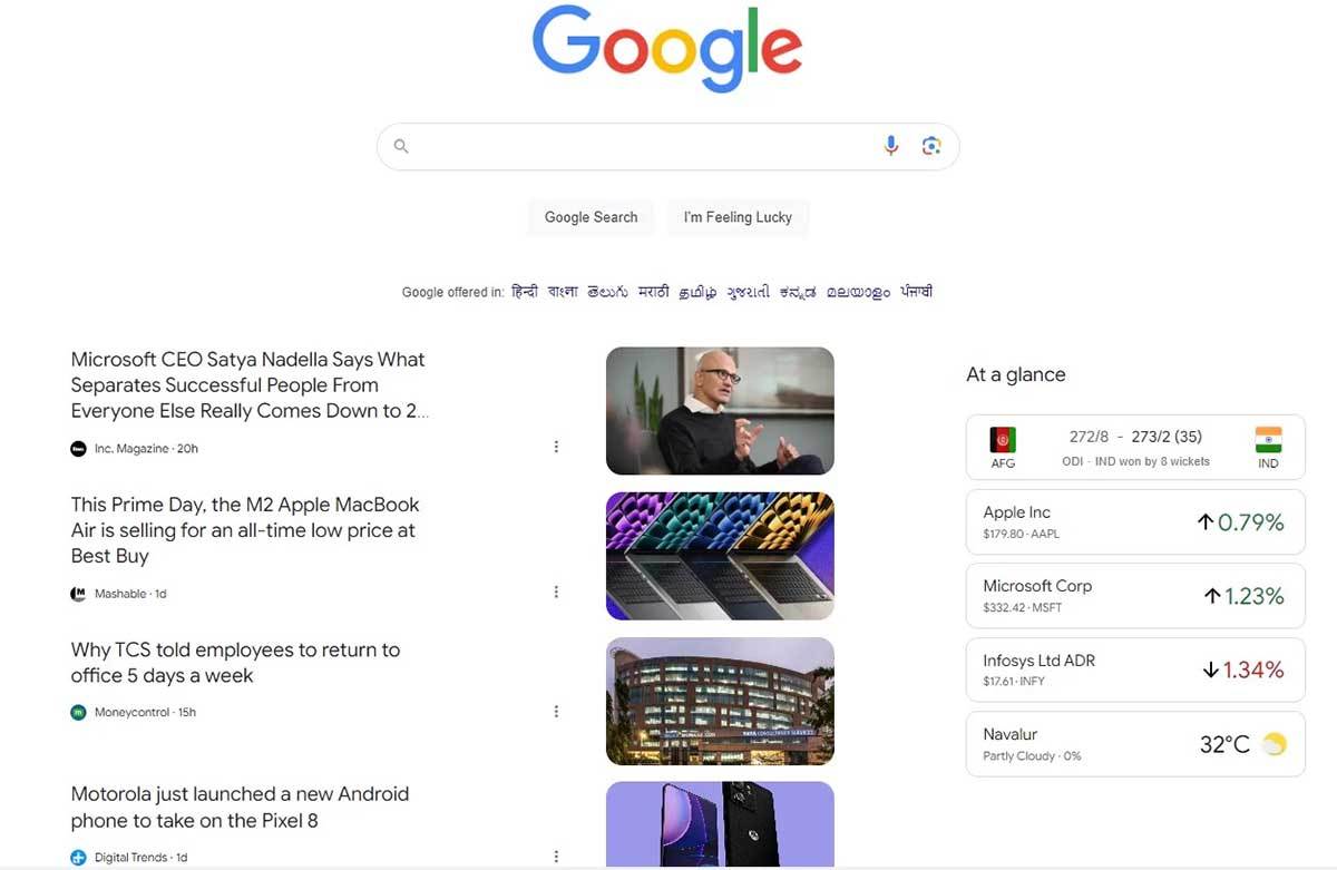  Google pretraga Discover feed 