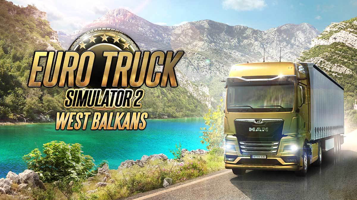  Euro Truck Simulator 2 West Balkans poster 