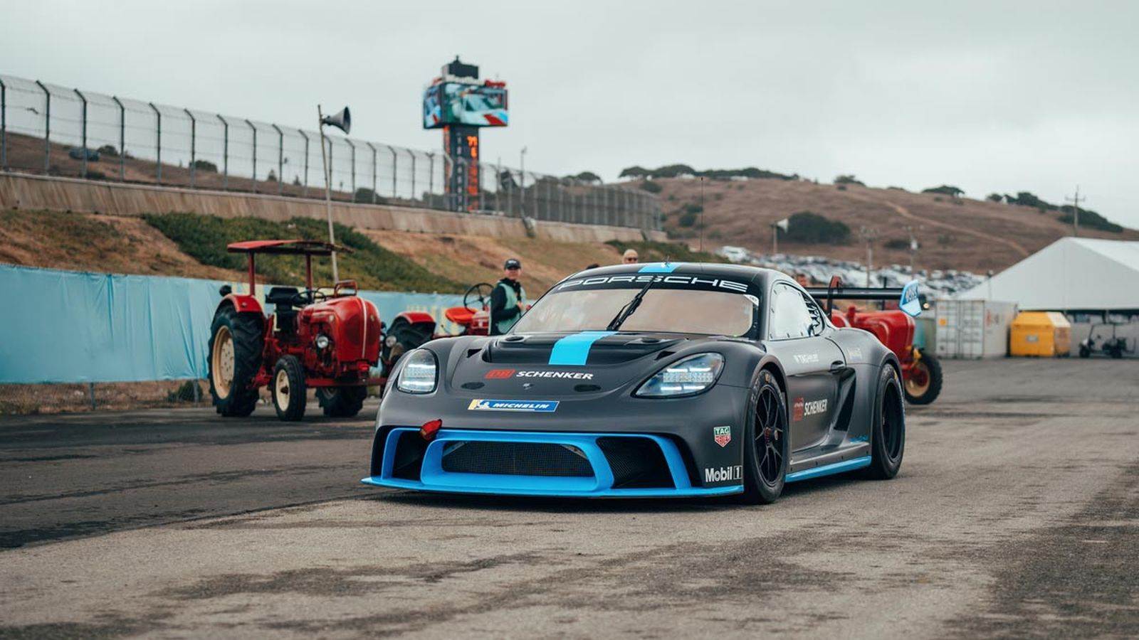  Porsche GT4 e-Performance, Porše, Električni automobil 