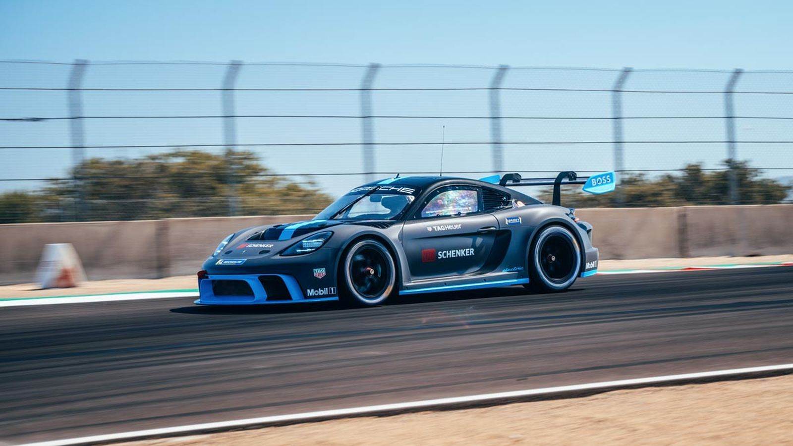  Porsche GT4 e-Performance, Porše, Električni automobil 