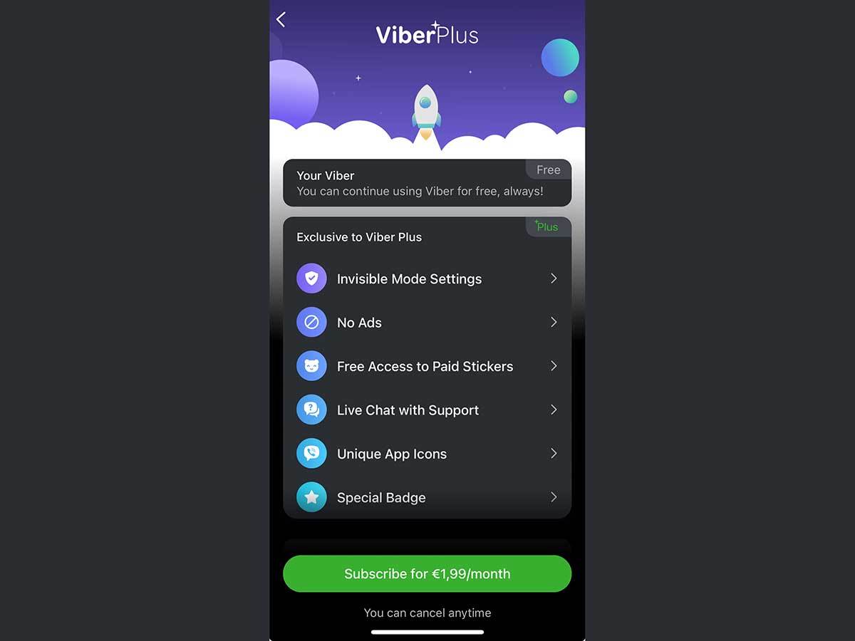 Viber Plus pretplata 7.jpg - Viber   Viber Plus pretplata 7.jpg - Viber