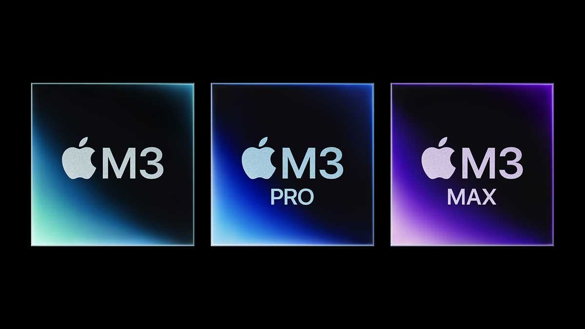 M3, M3 Pro i M3 Max M3, M3 Pro i M3 Max