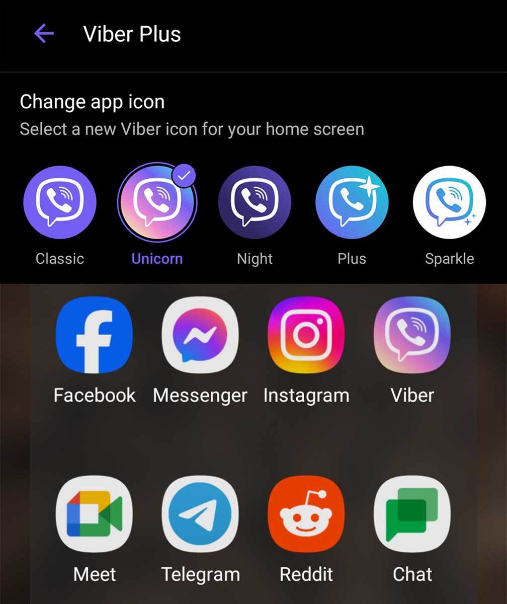  Viber Plus jedinstvene ikonice aplikacije 