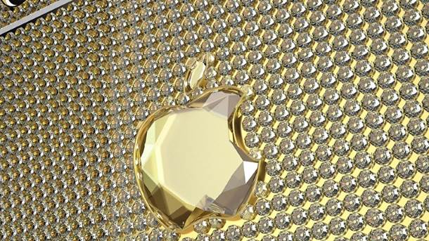  Dijamantska Apple jabuka. 