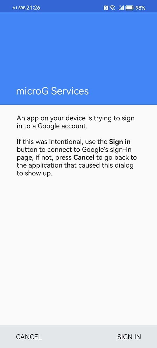  microG servisi podešavanje naloga 2.jpg - Smartlife 