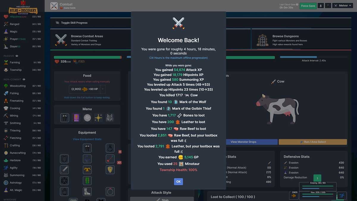  Melvor Idle 7.jpg - Steam / Melvor Idle 