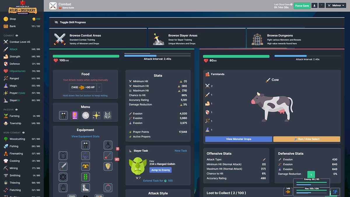  Melvor Idle 8.jpg - Steam / Melvor Idle 