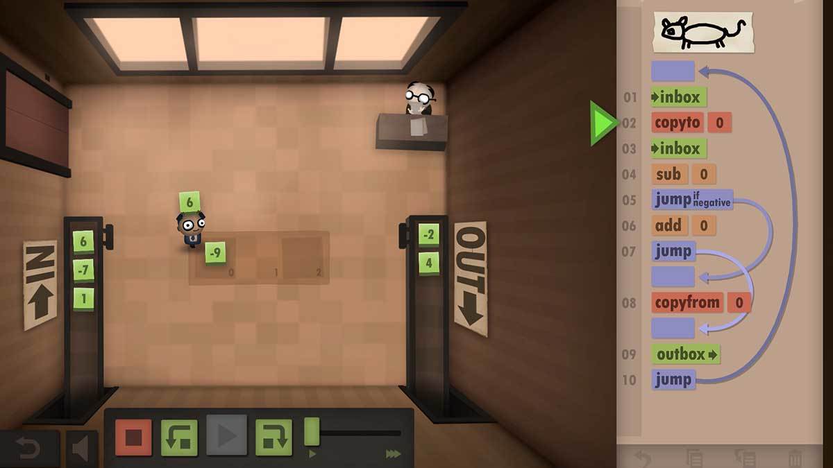  Human Resource Machine 1.jpg - Steam / Human Resource Machine 