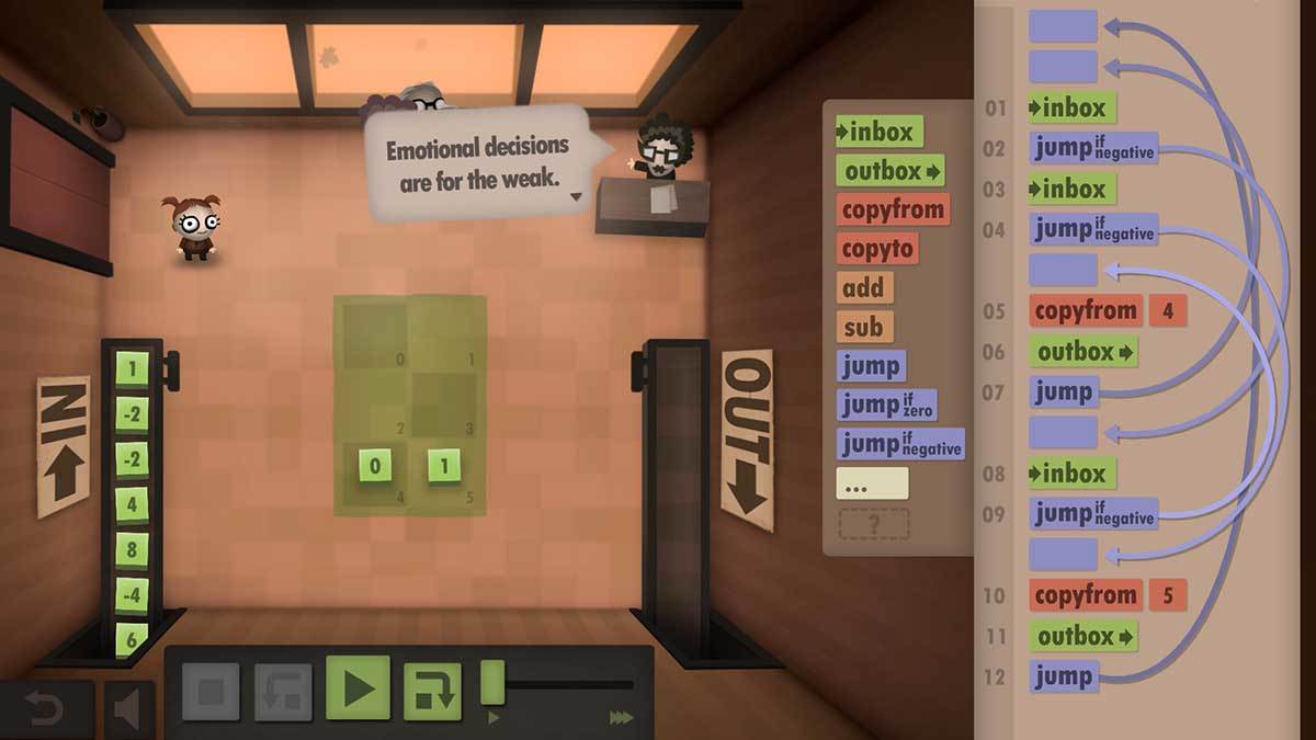  Human Resource Machine 5.jpg - Steam / Human Resource Machine 