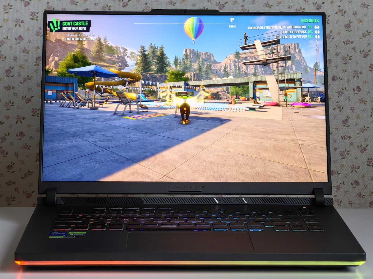 ASUS ROG STRIX G16 ekran ASUS ROG STRIX G16 ekran