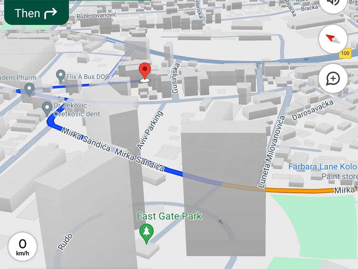  Google Maps 3D navigacija nova funkcija 