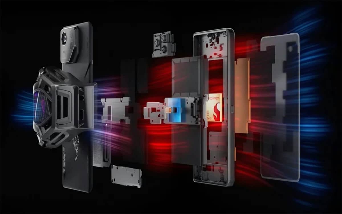 ASUS ROG Phone 8 serija čipset i hlađenje ASUS ROG Phone 8 serija čipset i hlađenje