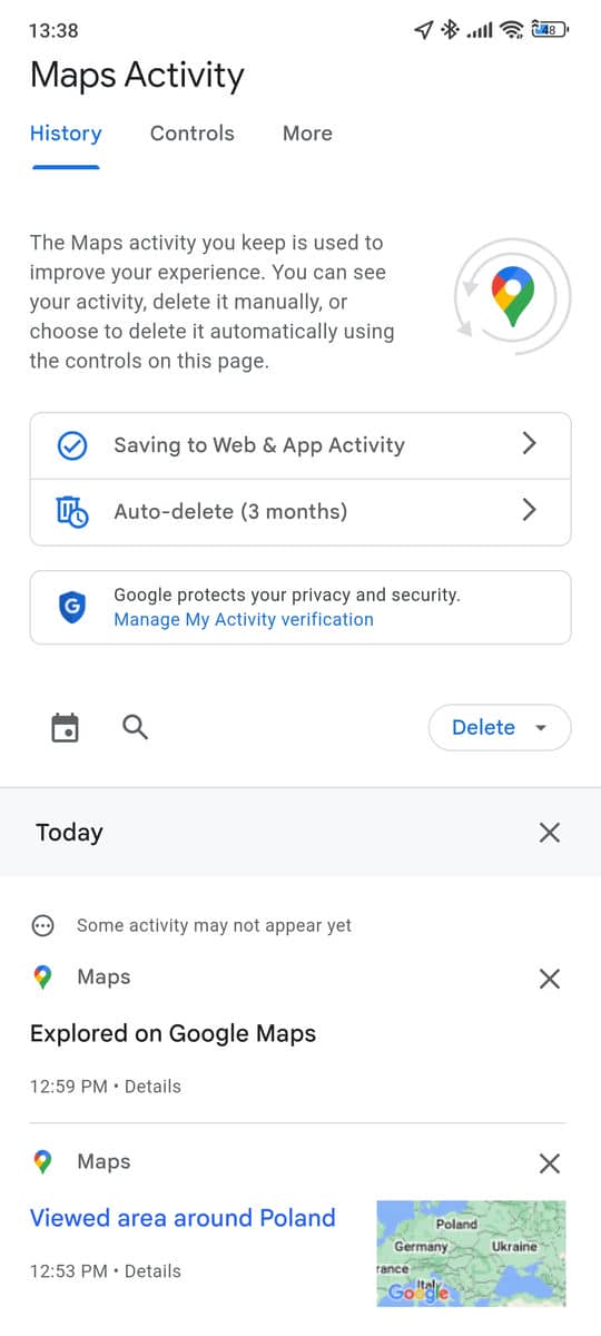  Kako obrisati Google Maps istoriju na telefonu 6.jpg - SmartLife / Ilija Baošić 