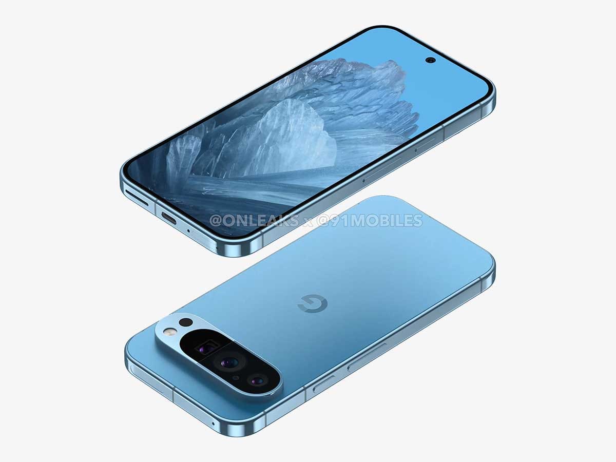  Google Pixel 9 render 4.jpg - OnLeaks / 91mobiles 