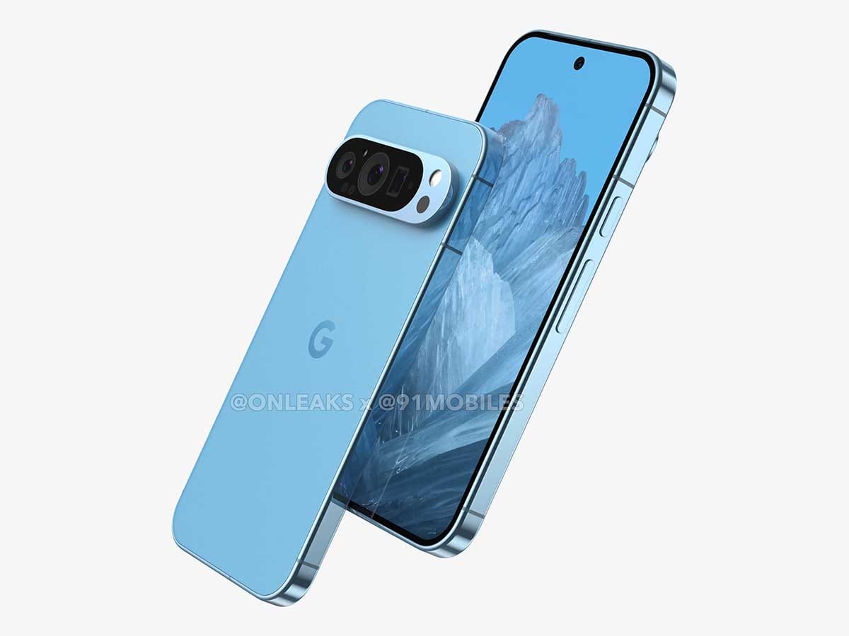  Google Pixel 9 render 2.jpg - OnLeaks / 91mobiles 