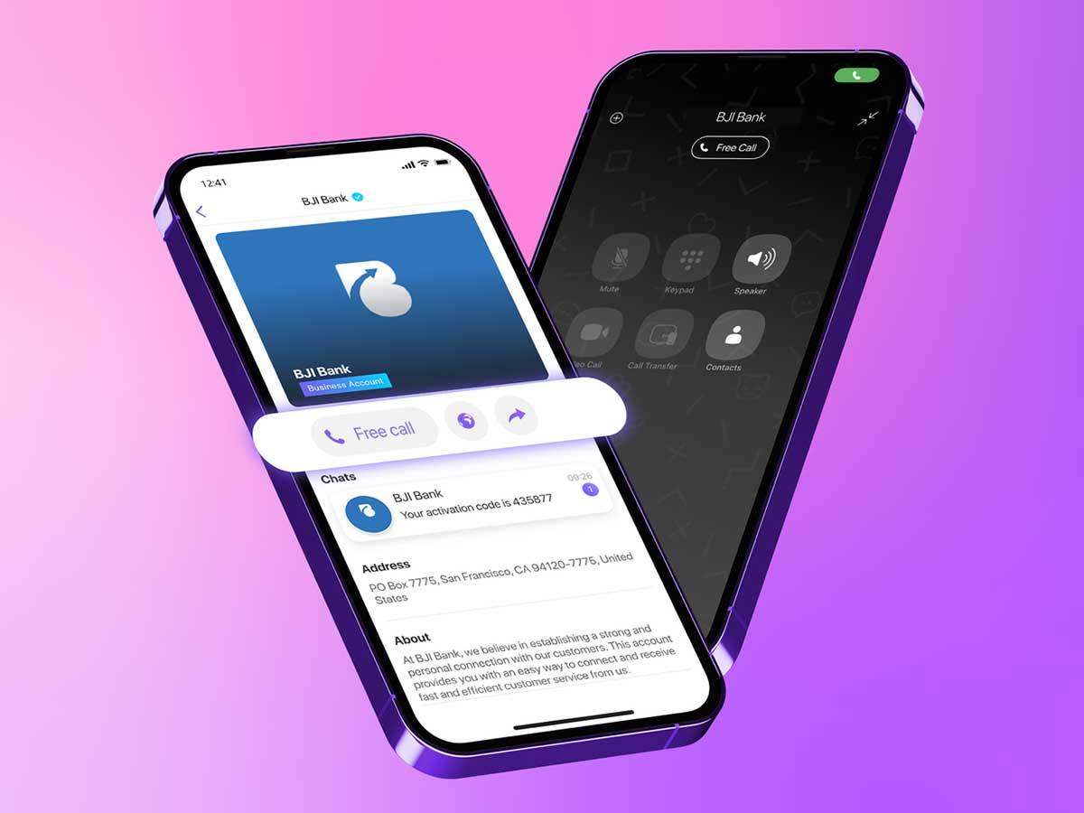 Viber poslovni pozivi ilustracija   Viber poslovni pozivi ilustracija
