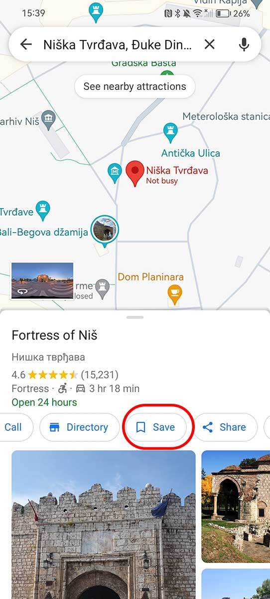 Kako sačuvati lokaciju u listu 2.jpg - Smartlife   Kako sačuvati lokaciju u listu 2.jpg - Smartlife