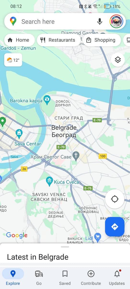  Google Mape vremenska prognoza 2.jpg - Smartlife 