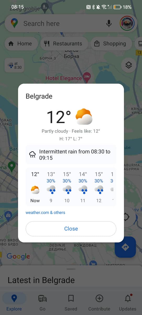 Google Mape vremenska prognoza 5.jpg - Smartlife   Google Mape vremenska prognoza 5.jpg - Smartlife