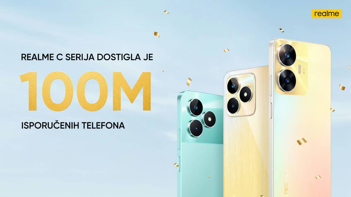 realme C serija 100 miliona isporučenih telefona realme C serija 100 miliona isporučenih telefona