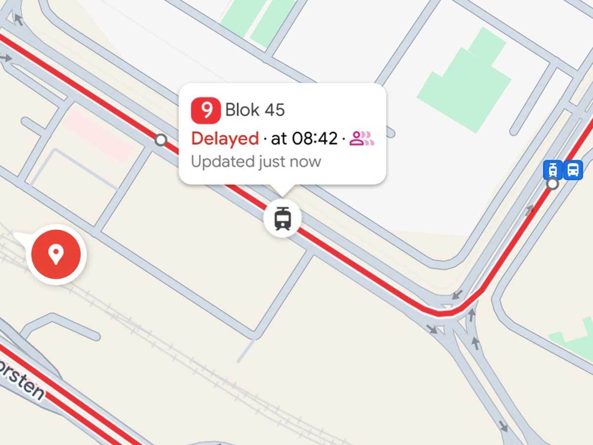  Google Maps ruta i lokacija gradskog prevoza 1.jpg - SmartLife / Google Maps 