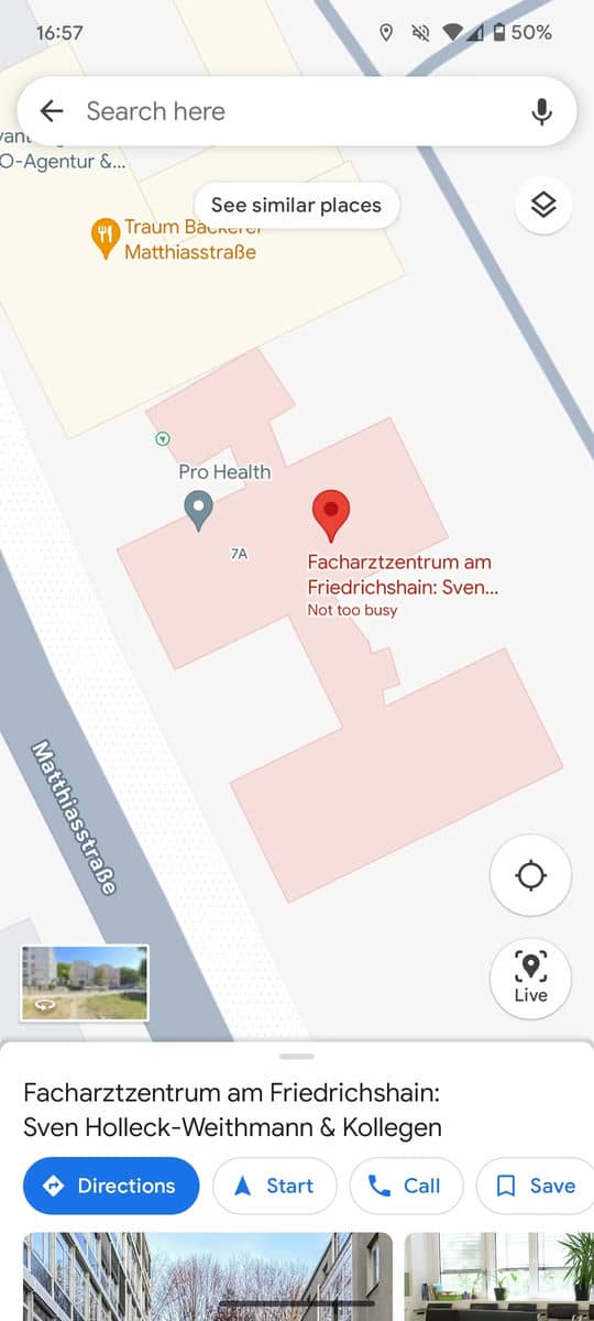  Google Mape lokacija ulaza u objekat 1.jpg - Android Police 