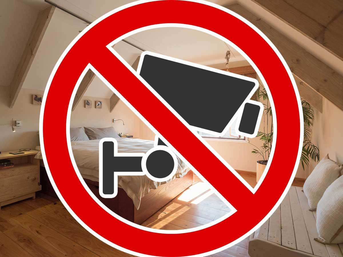 Airbnb zabrana kamera Airbnb zabrana kamera