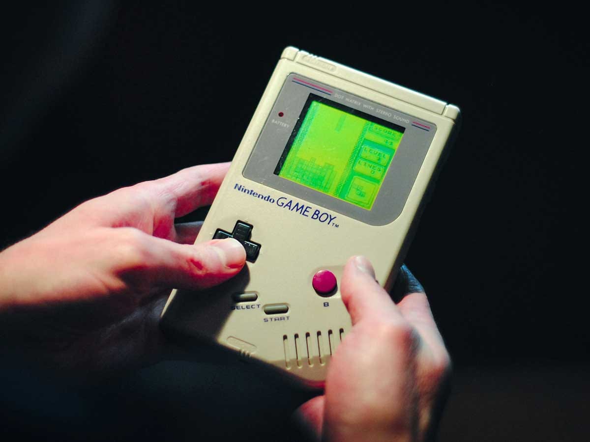  Nintendo Game Boy ekran 