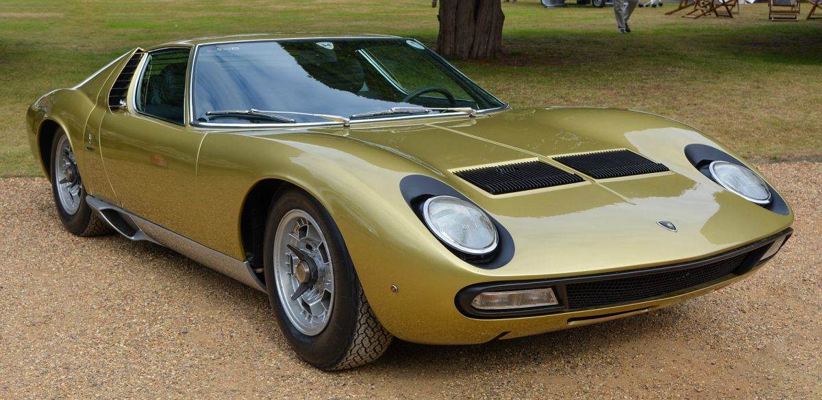 Lamborghini Miura _ Foto Wikimedia Chelsea Jay.jpg - Wikimedia / Chelsea Jay   Lamborghini Miura _ Foto Wikimedia Chelsea Jay.jpg - Wikimedia / Chelsea Jay