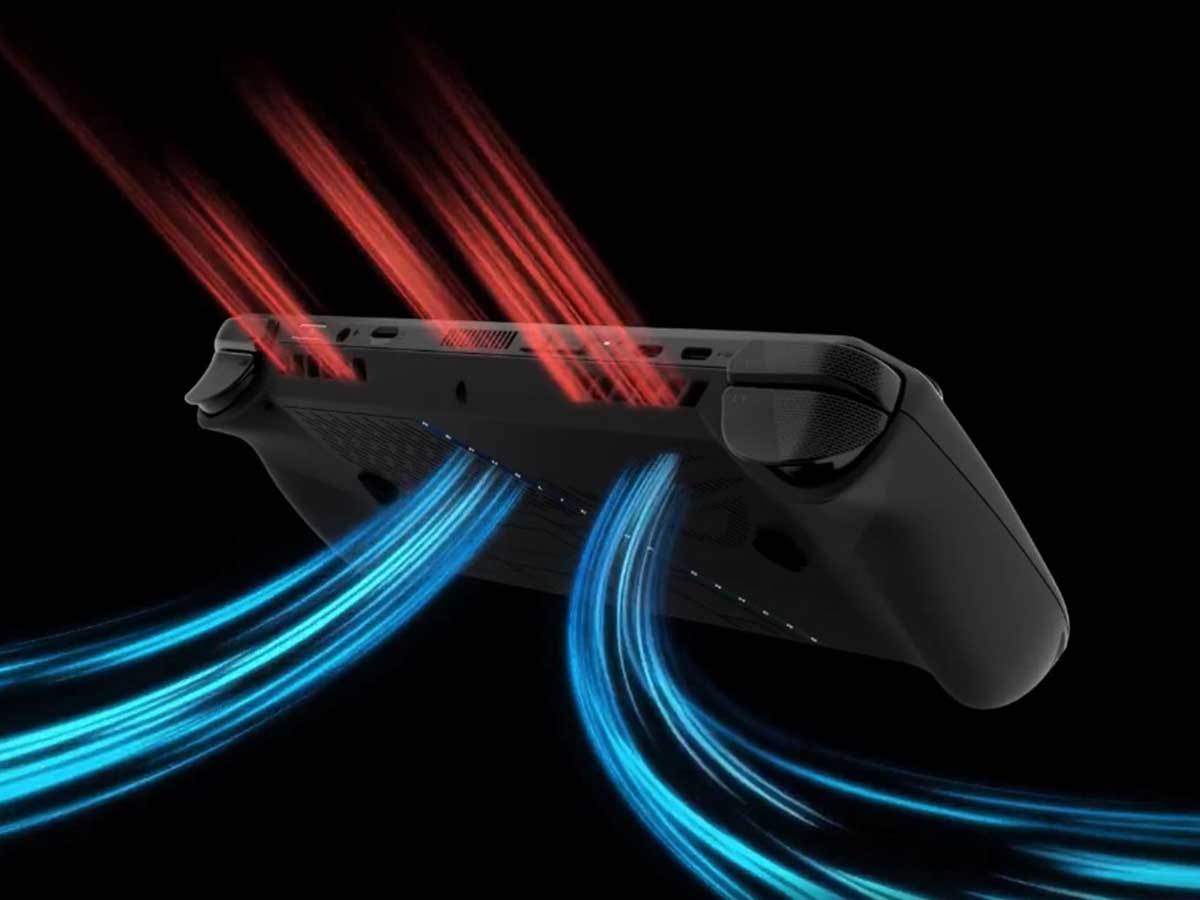 ROG Ally X sistem hlađenja   ROG Ally X sistem hlađenja