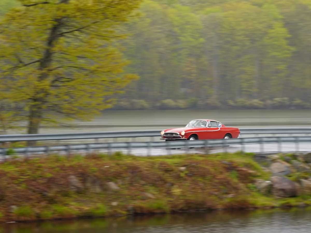 Volvo P1800S na putu   Volvo P1800S na putu