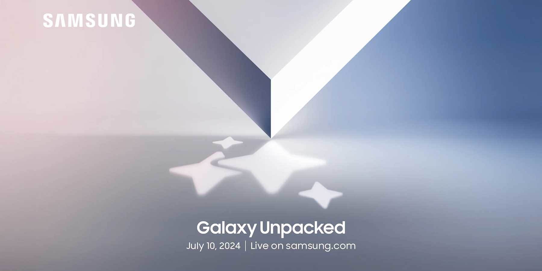  Galaxy Unpacked 10. jul 2024 