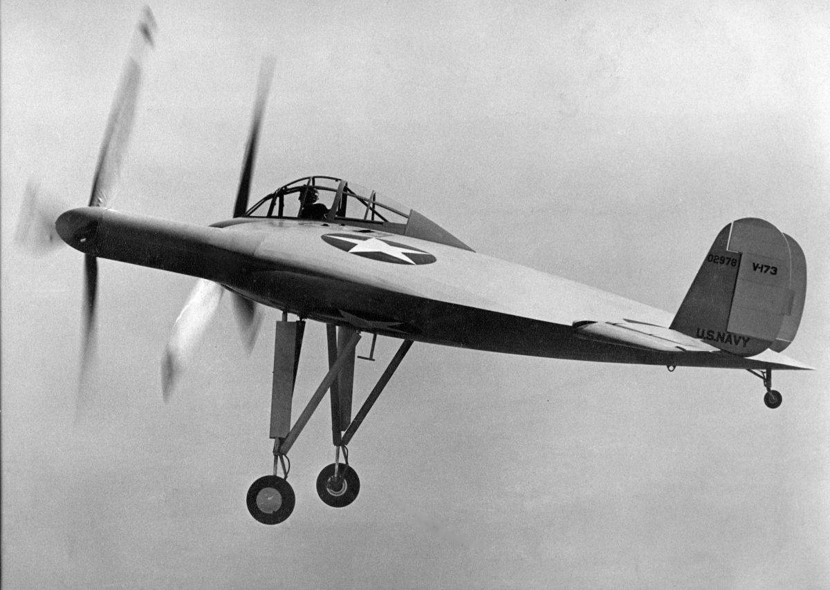  Vought V-173 _ avion _ leteća palačinka _ Foto Wikimedia Public domain  (2).jpg 