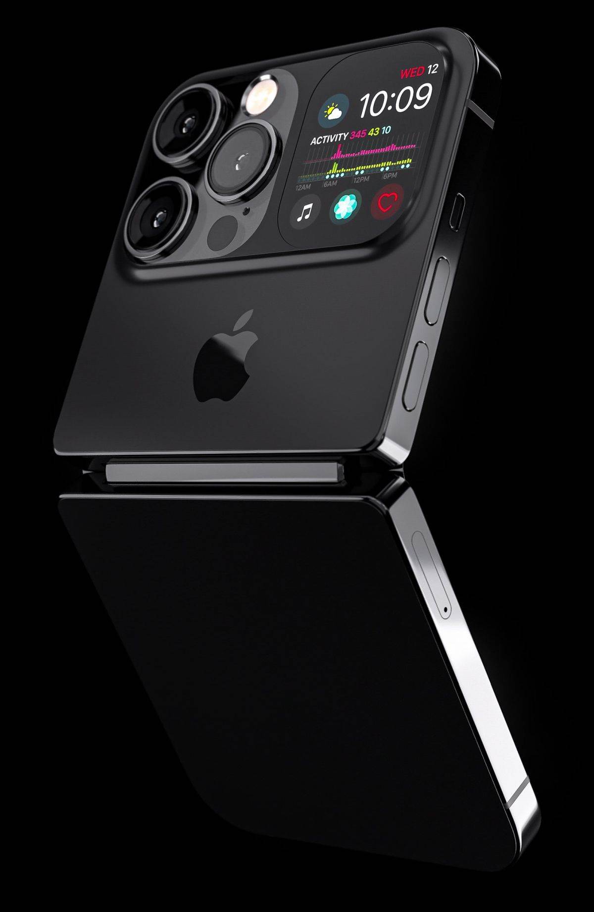 iPhone _ telefon na preklop _ render_ Foto x.com _ the apple hub _ Concept Michal Dufka (2).jpg - x.com / the apple hub / Concept: Michal Dufka   iPhone _ telefon na preklop _ render_ Foto x.com _ the apple hub _ Concept Michal Dufka (2).jpg - x.com / the apple hub / Concept: Michal Dufka