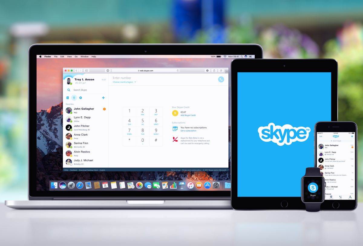  Skype _ aplikacija  _ telefon _ tablet _ laptop _ Foto Shutterstock.jpg 