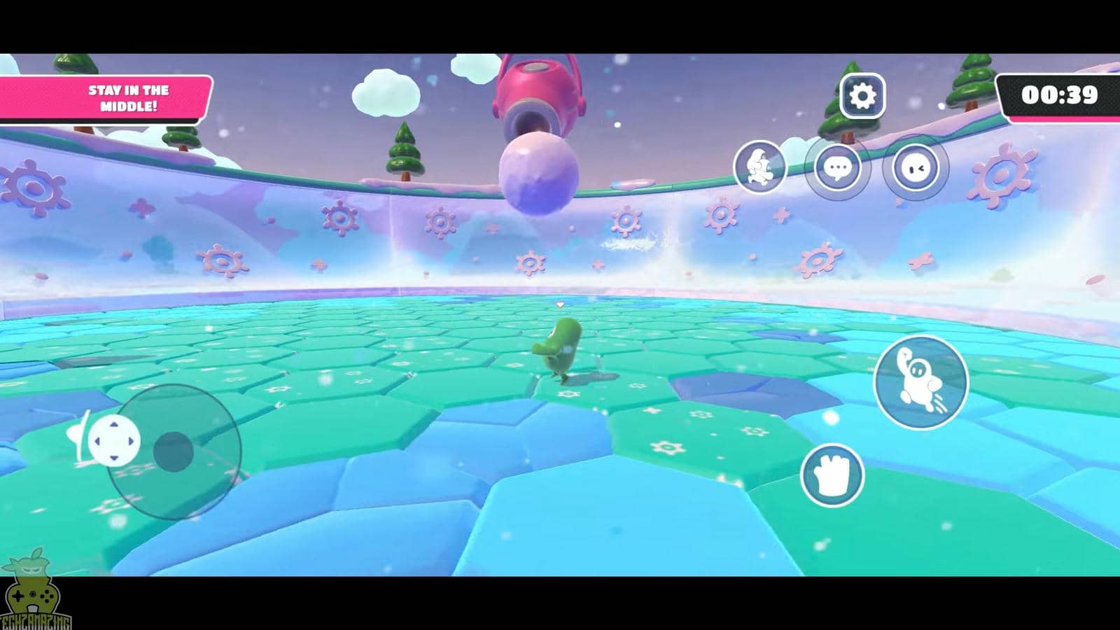  Fall Guys Mobile Gameplay Walkthrough Part 1 (iOS, Android) 5-2 screenshot.jpg - YouTube / Techzamazing 