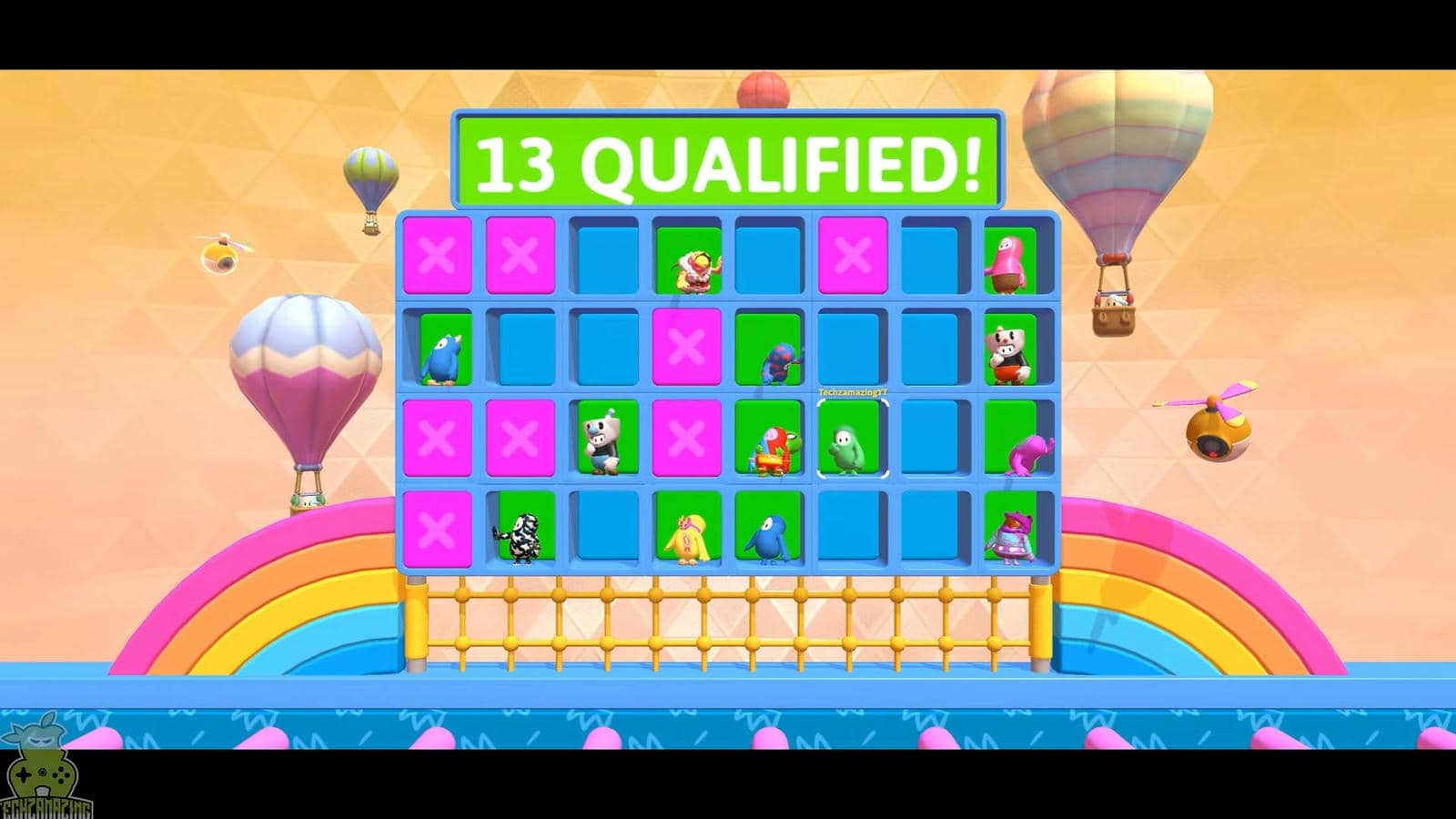  Fall Guys Mobile Gameplay Walkthrough Part 1 (iOS, Android) 8-51 screenshot.jpg - YouTube / Techzamazing 