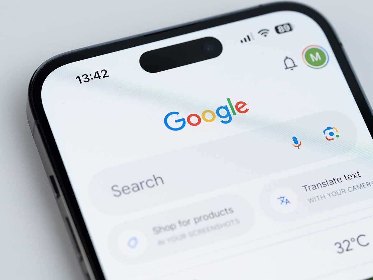 Google Pretraga na pametnom telefonu Google Pretraga na pametnom telefonu