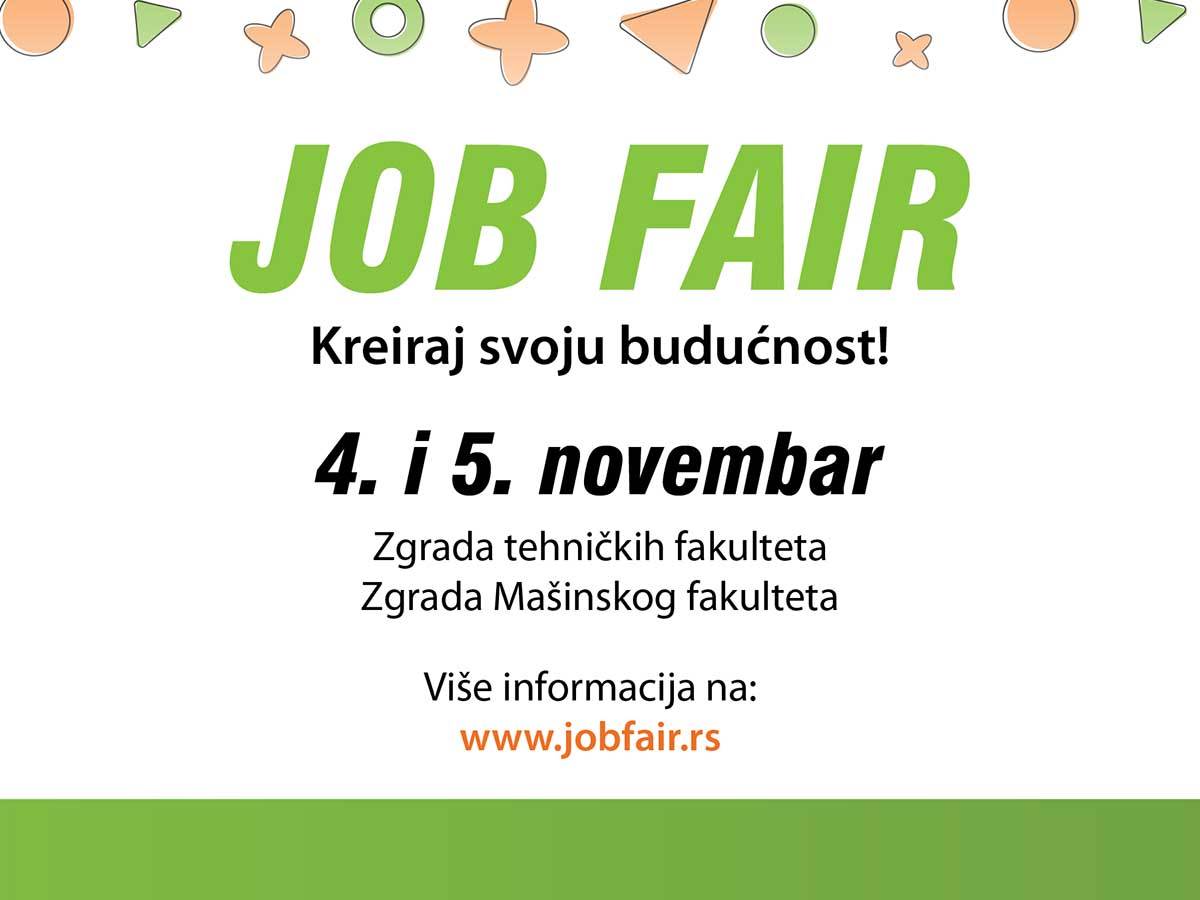  Job Fair sajam u novembru 2024. 