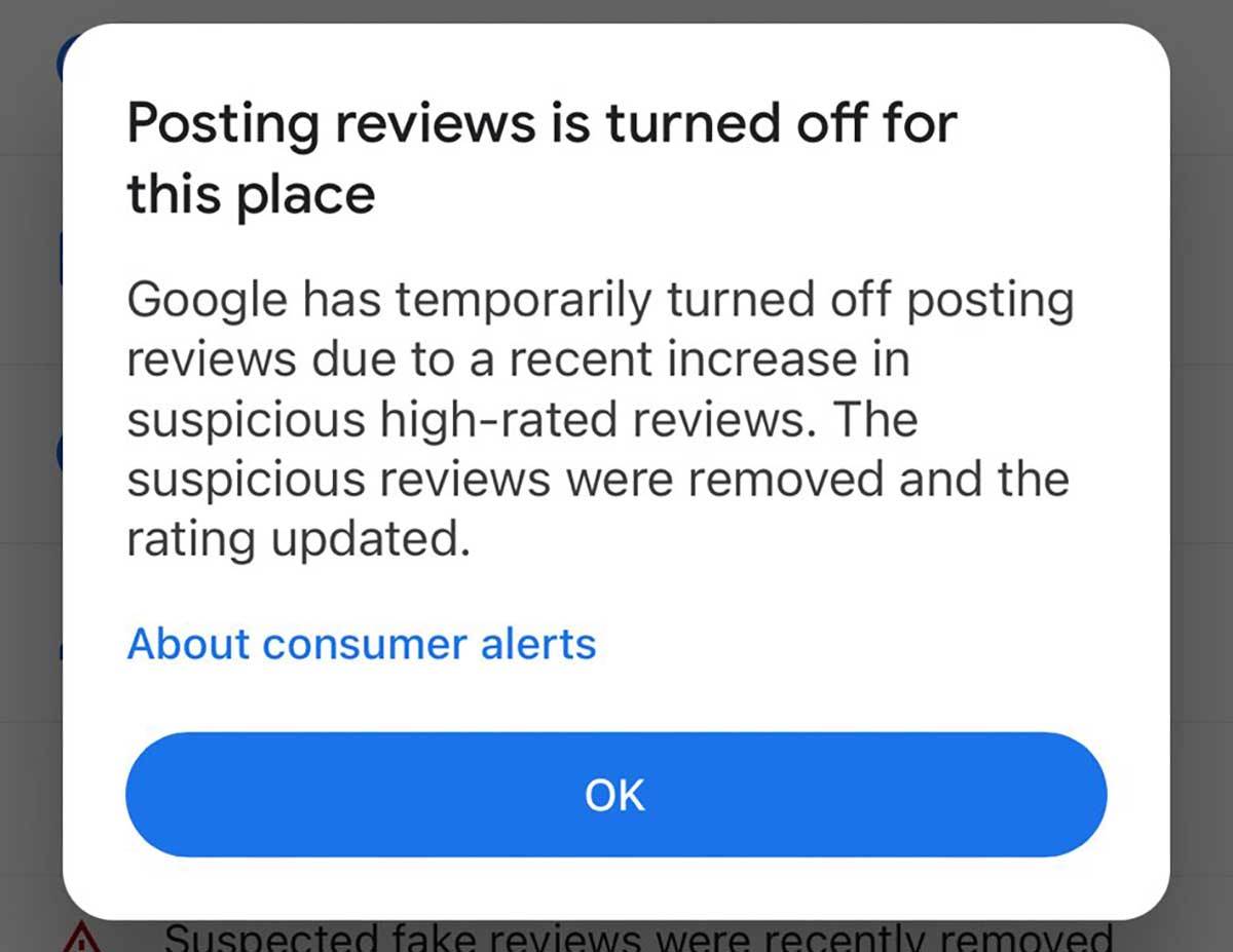 Google Maps lažne recenzije   Google Maps lažne recenzije