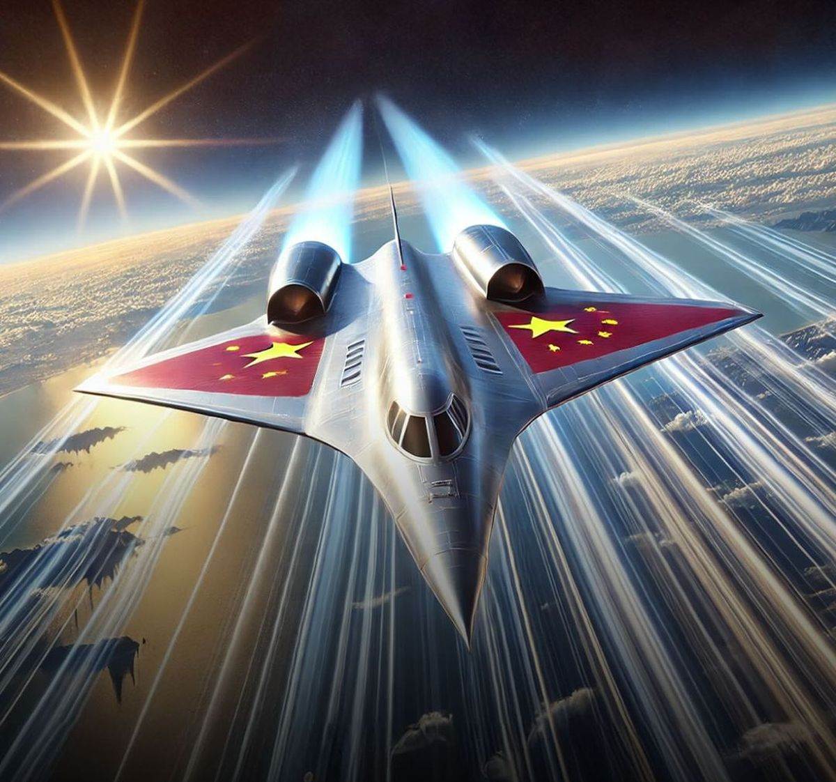  Superbrzi kineski avion _ 4 Mach _ Foto Instagram Wasted.jpg - Instagram / Wasted 